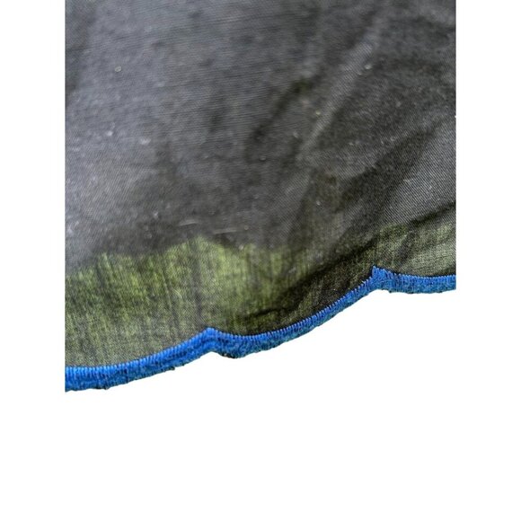 Umgee Women's‎ Black Floral Embroidered Boho Tunic Dress Bell Sleeves Size M - Picture 6 of 7